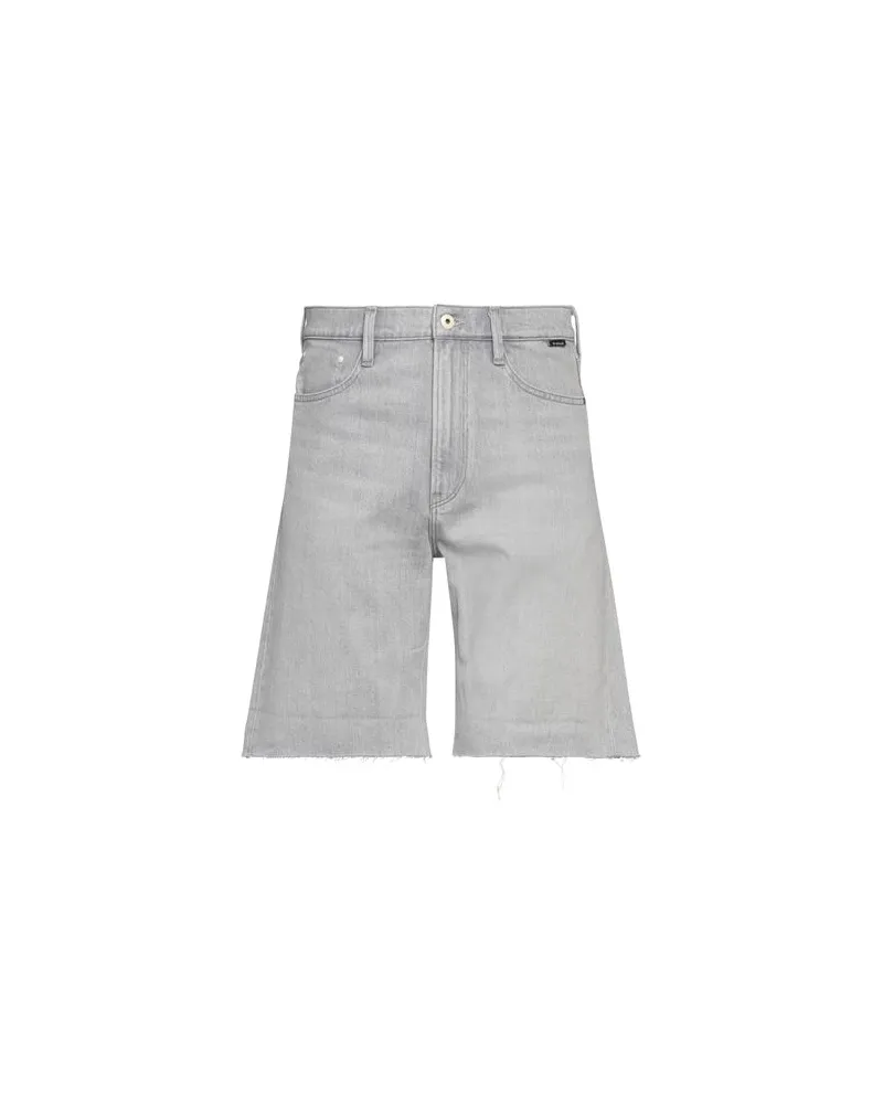 G-STAR RAW HOSEN & RÖCKE - Jeansshortsauf YOOX.COM Grau