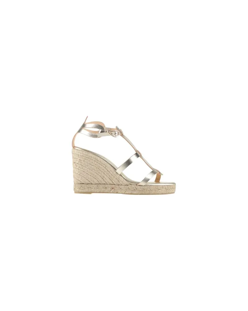 Castañer ANCIENT GREEK SANDALS X  - SCHUHE - Espadrillesauf YOOX.COM Platin