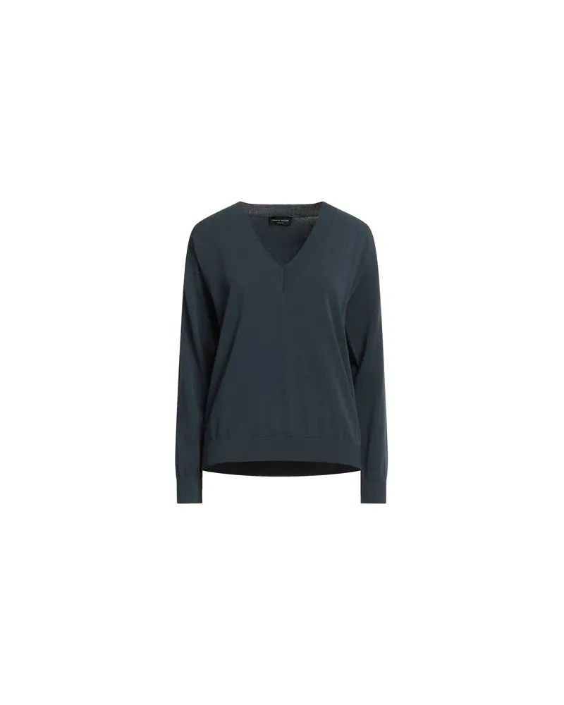 Roberto Collina STRICKWAREN - Pulloverauf YOOX.COM Marineblau