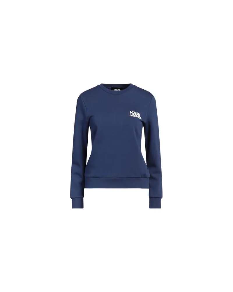 Karl Lagerfeld TOPS - Sweatshirtsauf YOOX.COM Marineblau