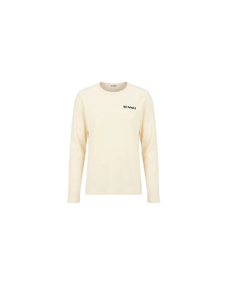 SUNNEI TOPS - T-shirtsauf YOOX.COM Cremeweiß