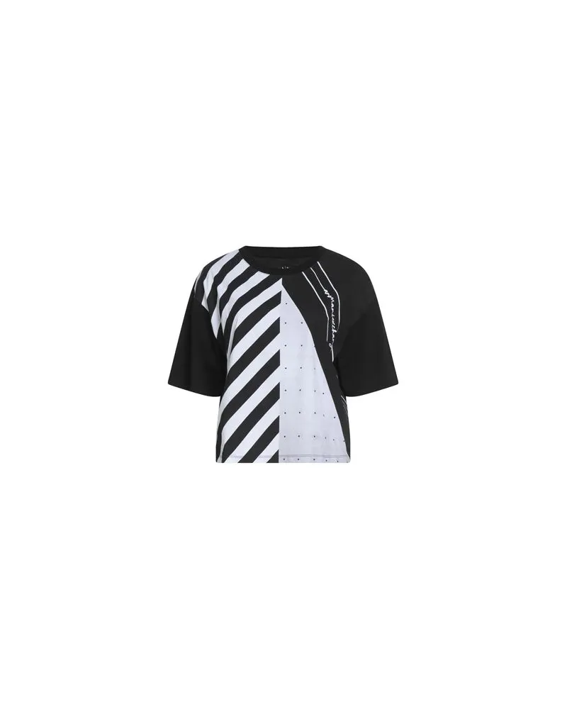 Armani Exchange TOPS - T-shirtsauf YOOX.COM Schwarz