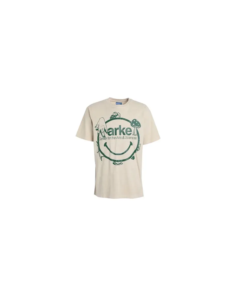 Market SMILEY ARTS & SCIENCES T-SHIRT  - TOPS - T-shirtsauf YOOX.COM Beige