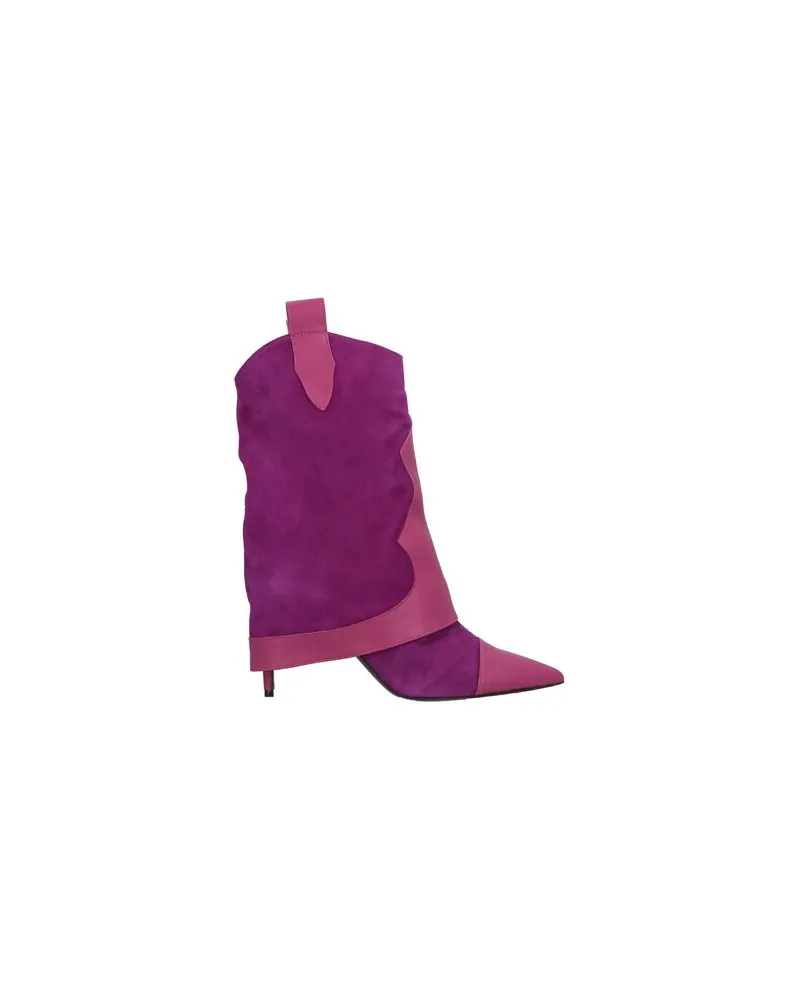 MARC ELLIS SCHUHE - Stiefelettenauf YOOX.COM Pflaume