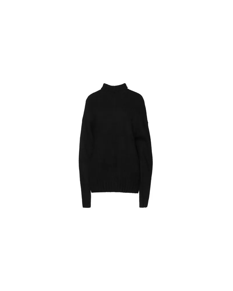 Calvin Klein STRICKWAREN - Rollkragenpulloverauf YOOX.COM Schwarz