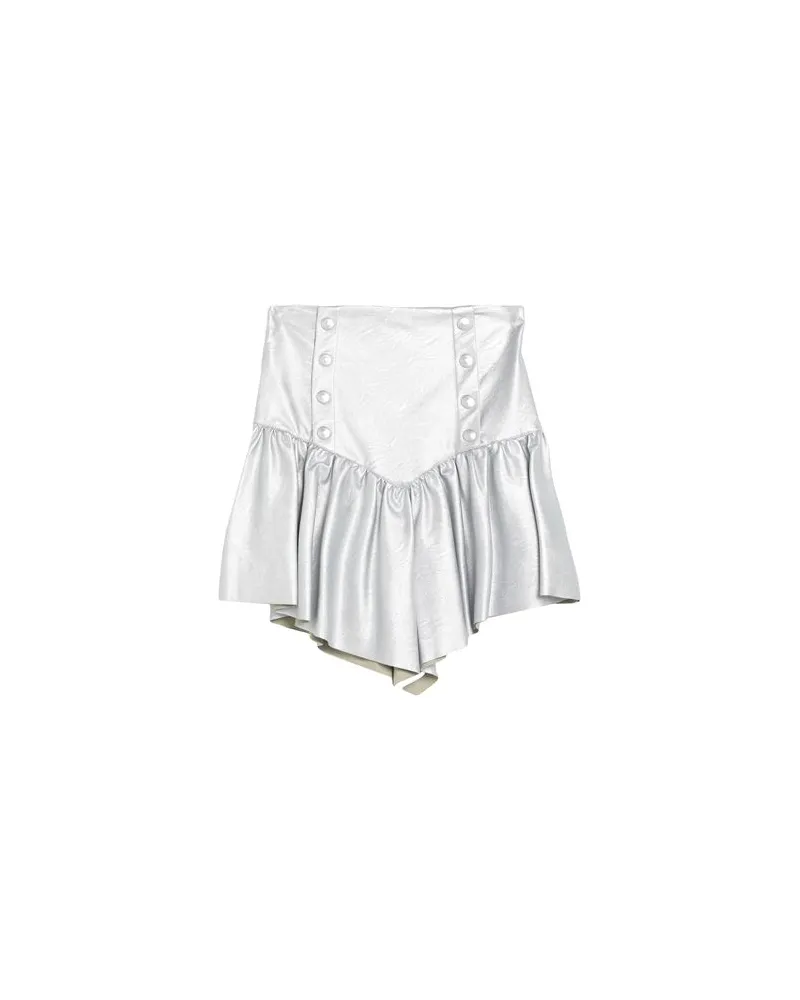Aniye By HOSEN & RÖCKE - Miniröckeauf YOOX.COM Silber
