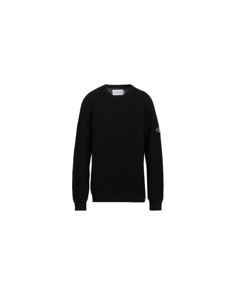 Calvin Klein STRICKWAREN - Pulloverauf YOOX.COM Schwarz