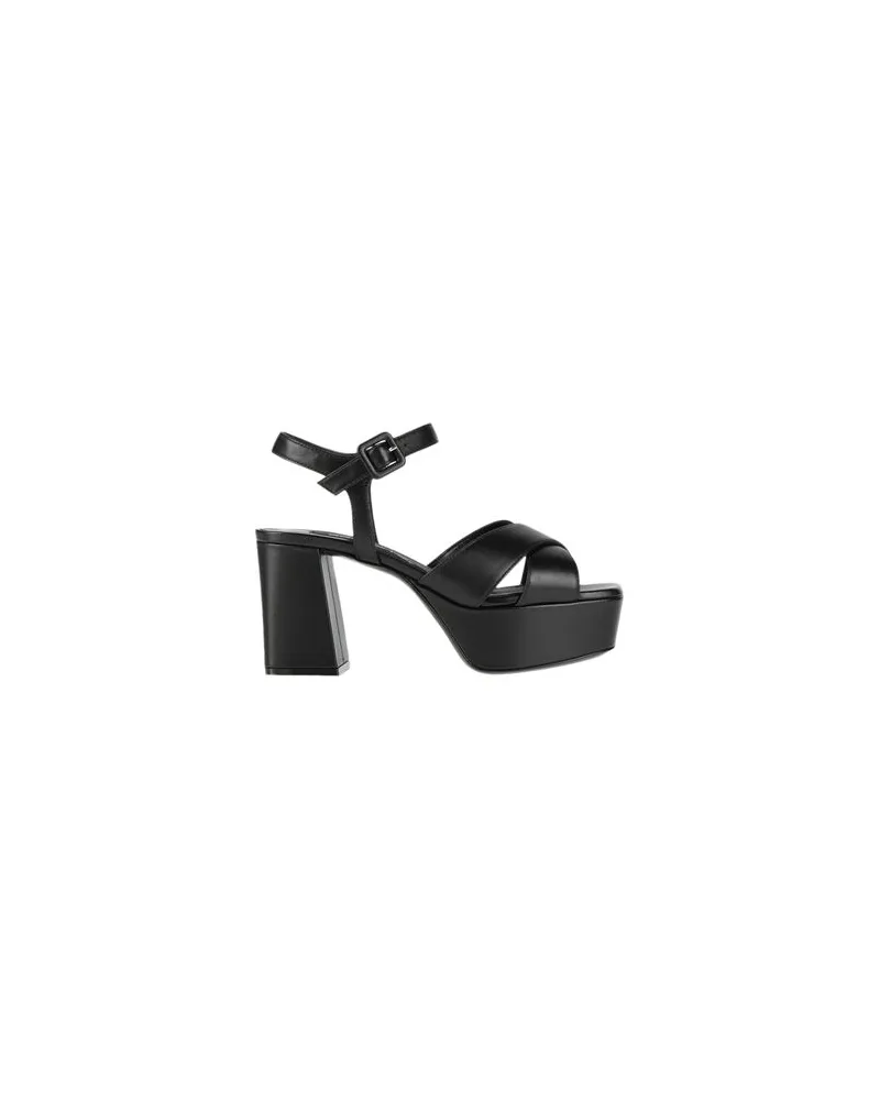 Sergio Rossi SCHUHE - Sandalenauf YOOX.COM Schwarz