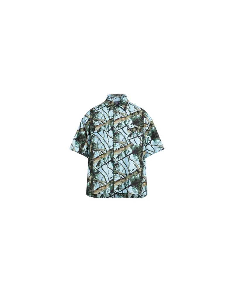 JUST DON TOPS - Hemdenauf YOOX.COM Himmelblau
