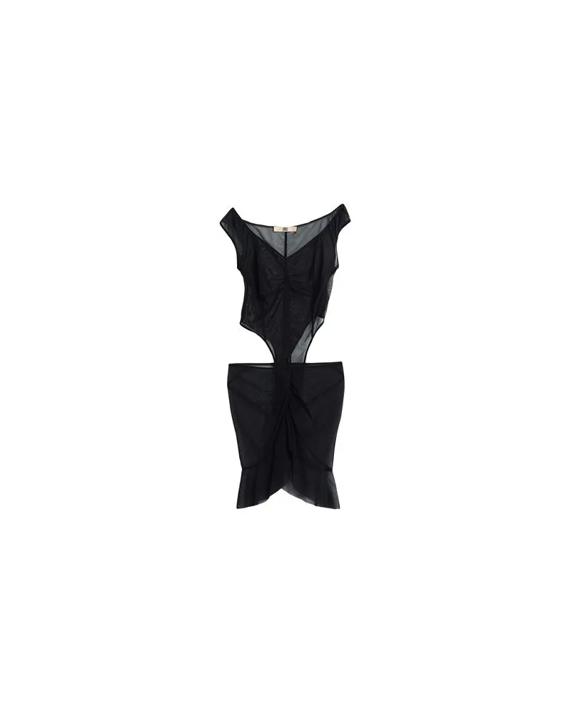 Charlotte Knowles KLEIDER - Mini-Kleiderauf YOOX.COM Schwarz