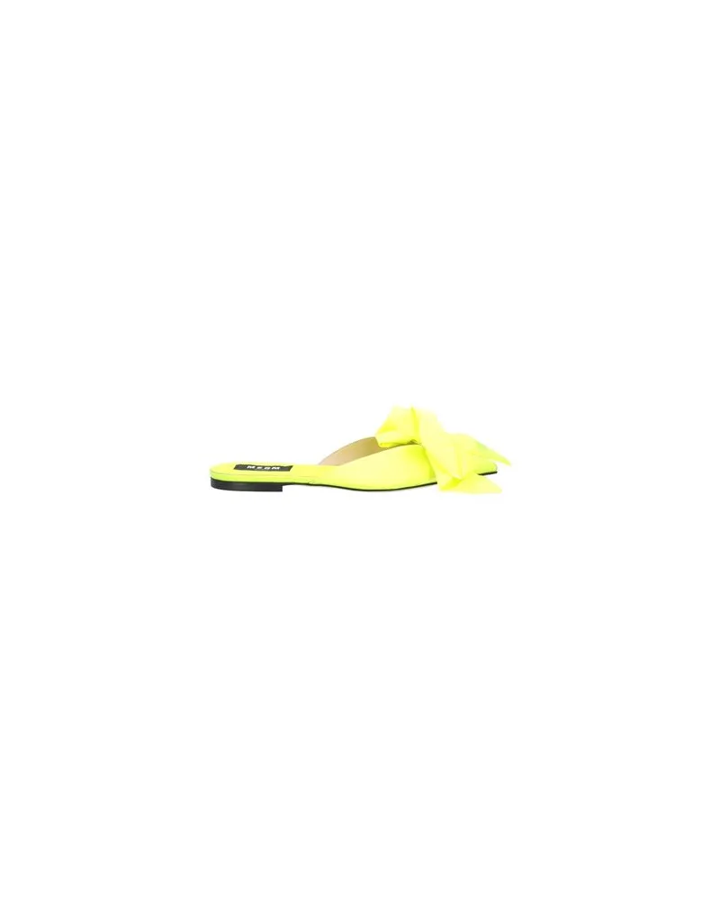 MSGM SCHUHE - Mules & Clogsauf YOOX.COM Limettengrün