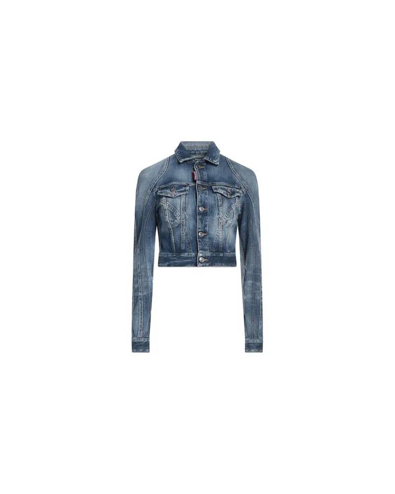 Dsquared2 JACKEN & MÄNTEL - Jeansjacken/Mäntelauf YOOX.COM Blau