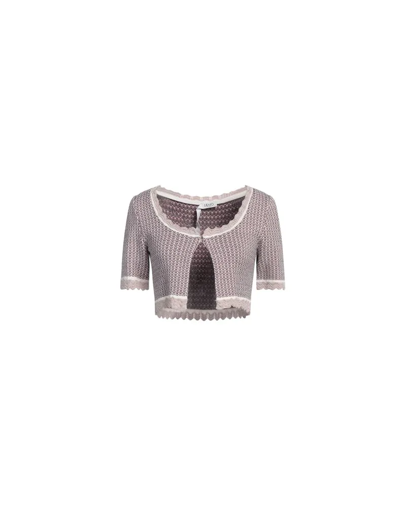 Liu Jo STRICKWAREN - Strickjackenauf YOOX.COM Rosa