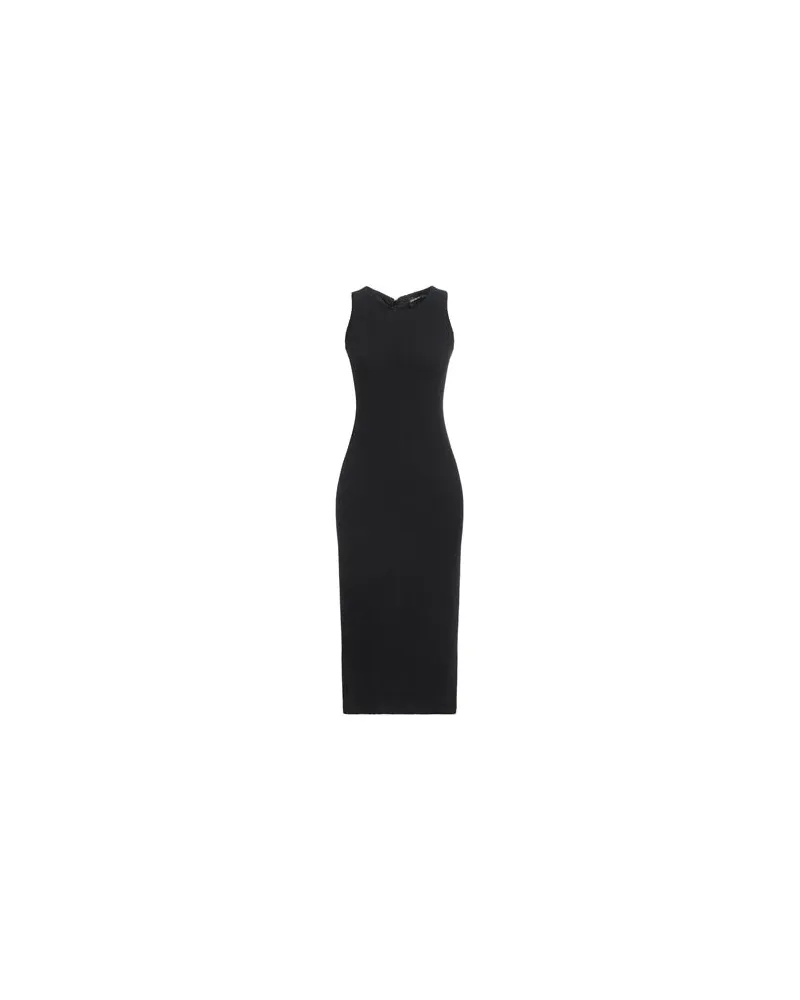 Emporio Armani KLEIDER - Midi-Kleiderauf YOOX.COM Schwarz