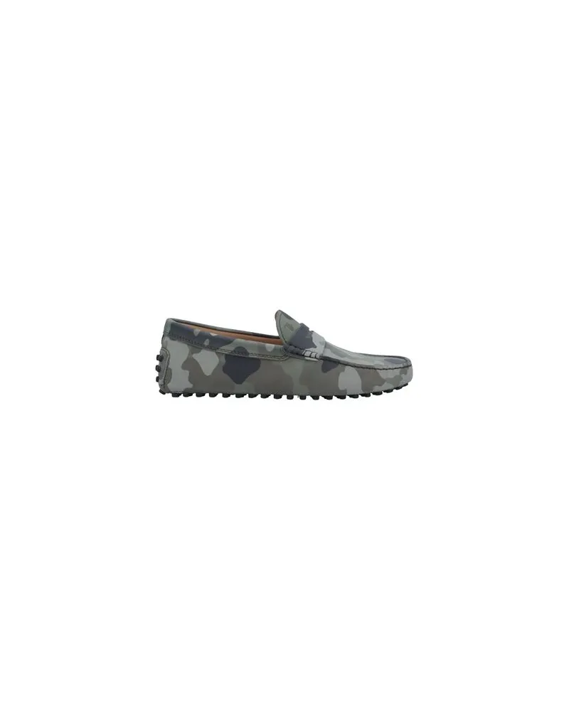 TOD'S SCHUHE - Mokassinsauf YOOX.COM Militärgrün