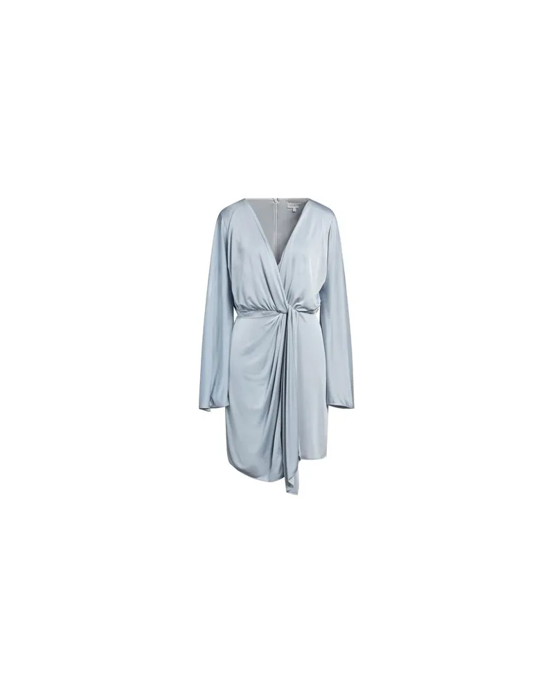 Halston KLEIDER - Mini-Kleiderauf YOOX.COM Taubenblau