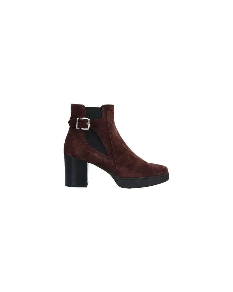 TOD'S SCHUHE - Stiefelettenauf YOOX.COM Braun