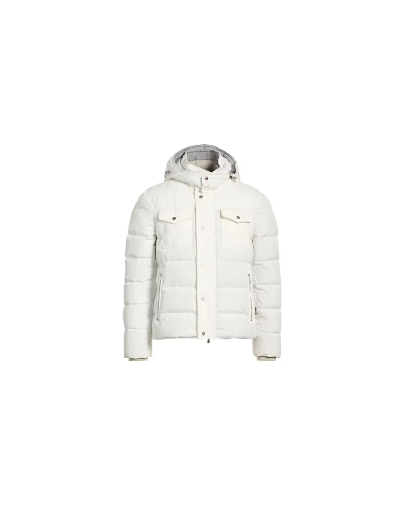 MOORER JACKEN & MÄNTEL - Pufferjacken & Daunenjackenauf YOOX.COM Weiß