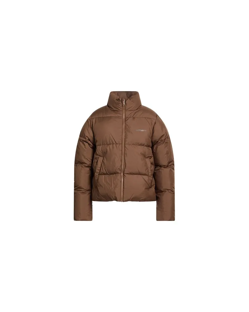 Carhartt WIP JACKEN & MÄNTEL - Pufferjacken & Daunenjackenauf YOOX.COM Braun