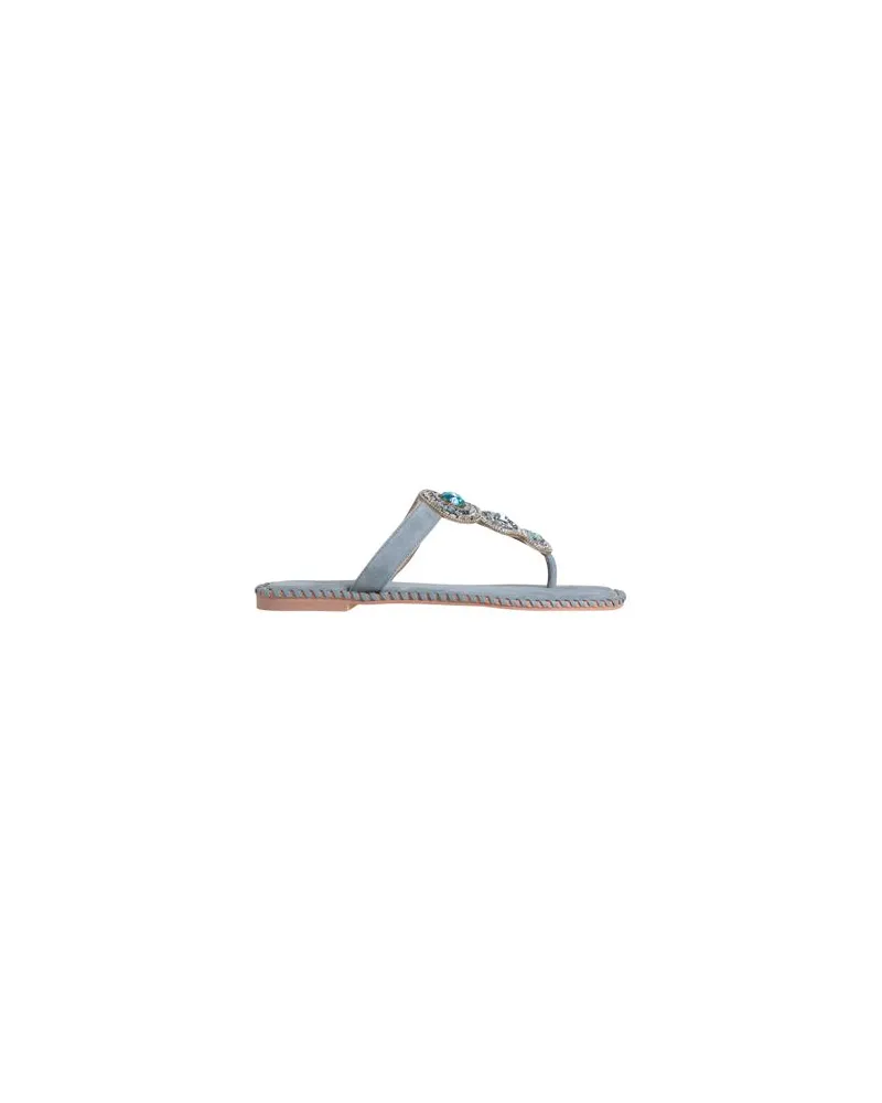 Alma en Pena  SCHUHE - Zehentrennerauf YOOX.COM Hellblau