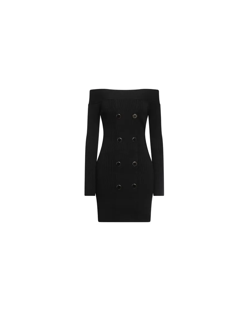 Elisabetta Franchi KLEIDER - Mini-Kleiderauf YOOX.COM Schwarz