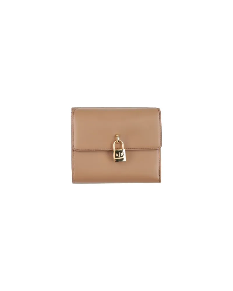 Armani Exchange Kleinlederwaren - Brieftaschenauf YOOX.COM Khaki