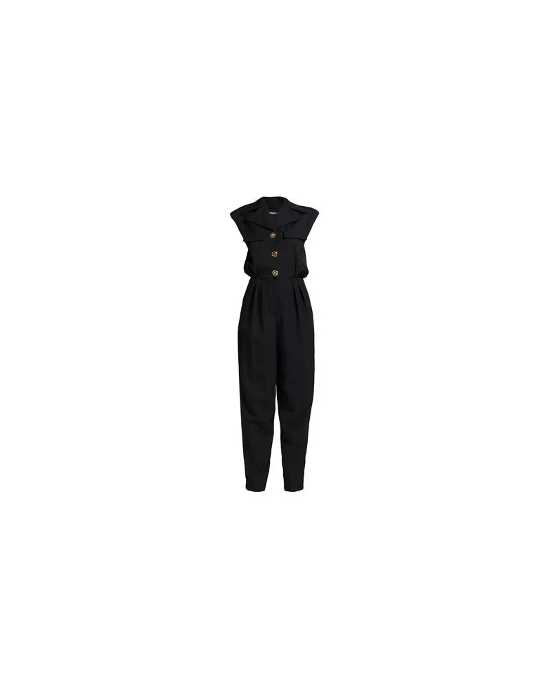Balmain OVERALLS - Jumpsuitsauf YOOX.COM Schwarz