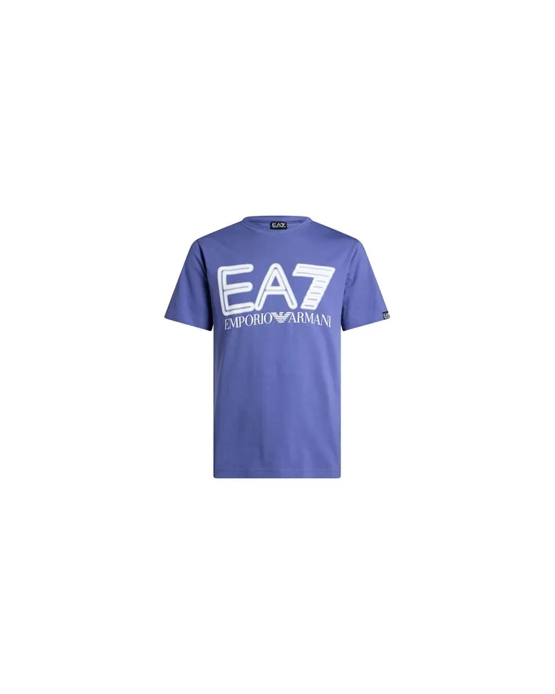 EA7 TOPS - T-shirtsauf YOOX.COM Blau