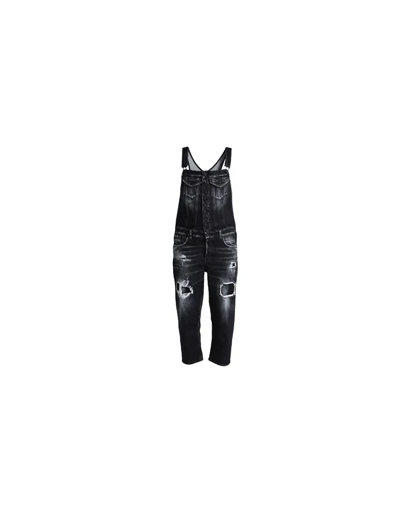 Dondup OVERALLS - Lange Overallsauf YOOX.COM Schwarz