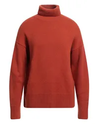 arch4 Rollkragenpullover Rostrot