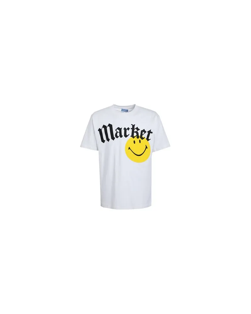 Market Smiley Gothic T-Shirt  - TOPS - T-shirtsauf YOOX.COM Weiß