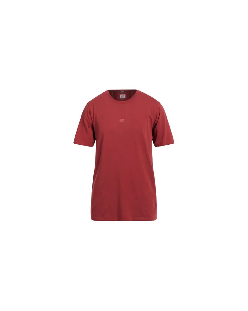 C.P. Company TOPS - T-shirtsauf YOOX.COM Ziegelrot