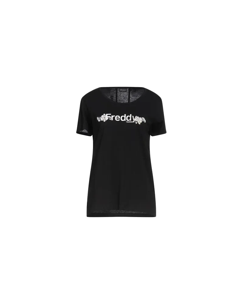 Freddy TOPS - T-shirtsauf YOOX.COM Schwarz