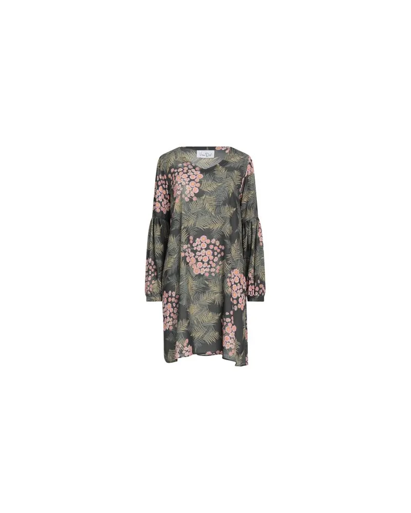 VIRNA DRÒ KLEIDER - Mini-Kleiderauf YOOX.COM Militärgrün