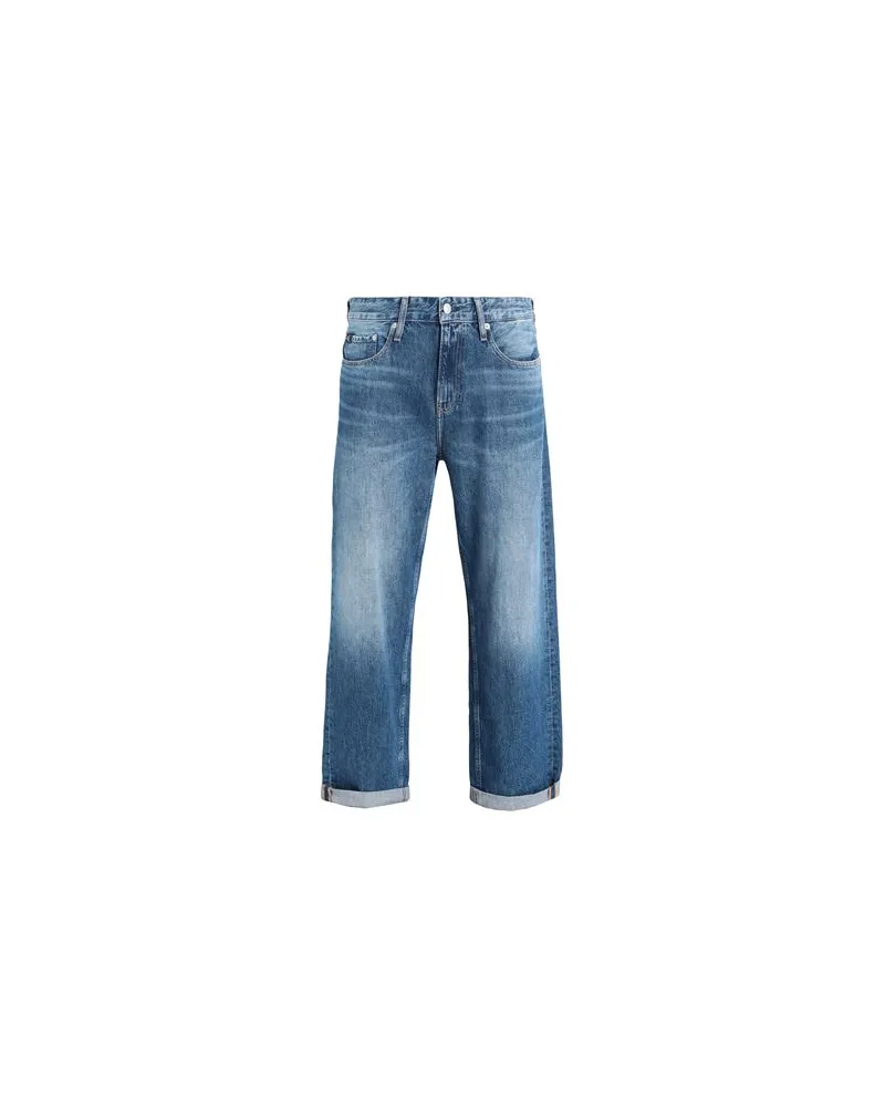 Calvin Klein HOSEN & RÖCKE - Jeanshosenauf YOOX.COM Blau
