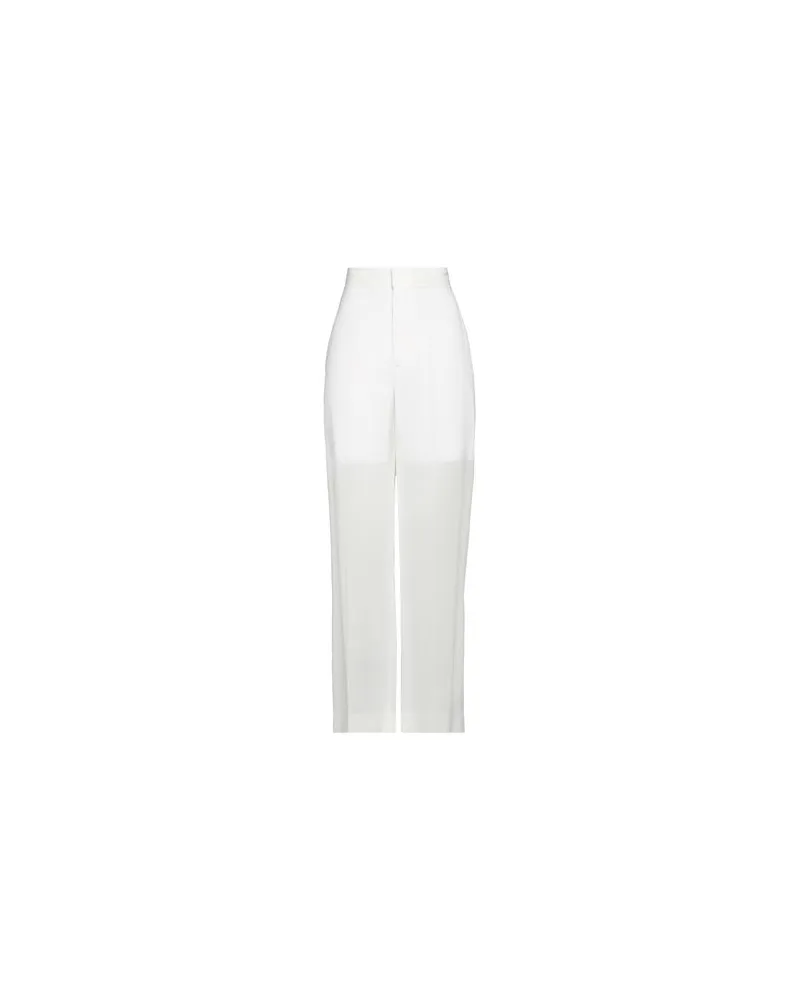 Victoria Beckham HOSEN & RÖCKE - Hosenauf YOOX.COM Weiß