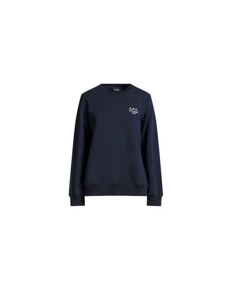 A.P.C. TOPS - Sweatshirtsauf YOOX.COM Marineblau