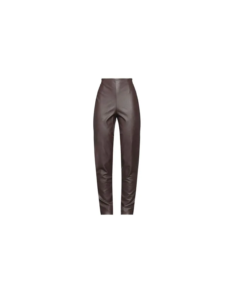 Stefano Mortari HOSEN & RÖCKE - Hosenauf YOOX.COM Dunkelbraun
