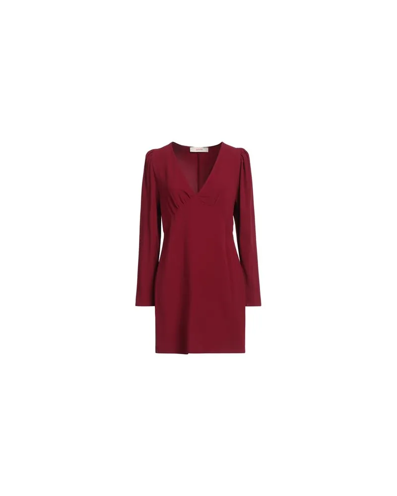 Jucca KLEIDER - Mini-Kleiderauf YOOX.COM Bordeaux