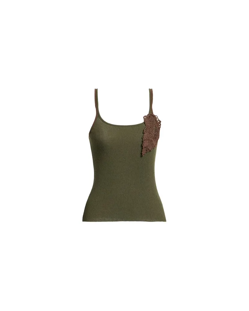 Mariella Rosati TOPS - Topsauf YOOX.COM Militärgrün