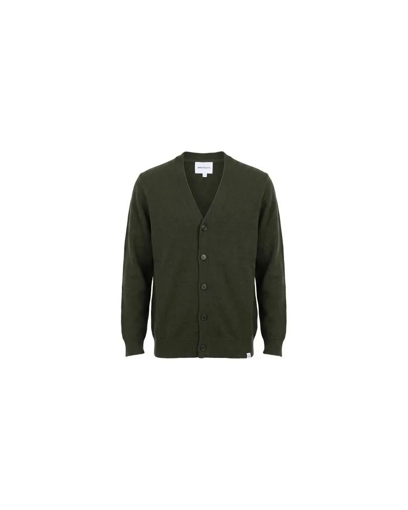 Norse Projects STRICKWAREN - Strickjackenauf YOOX.COM Militärgrün