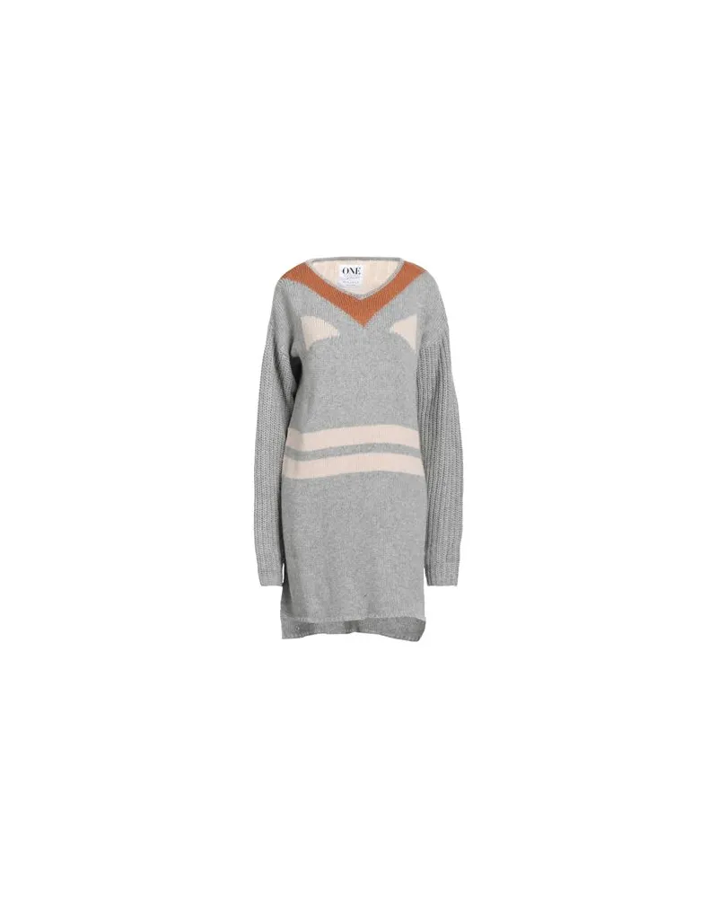 One Teaspoon STRICKWAREN - Pulloverauf YOOX.COM Hellgrau