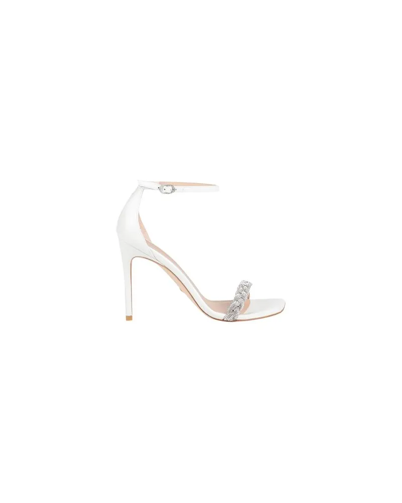 Stuart Weitzman SCHUHE - Sandalenauf YOOX.COM Weiß