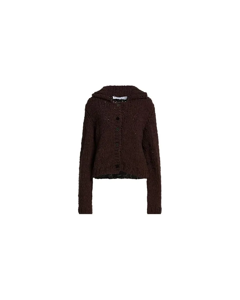 J.W.Anderson STRICKWAREN - Strickjackenauf YOOX.COM Schokobraun