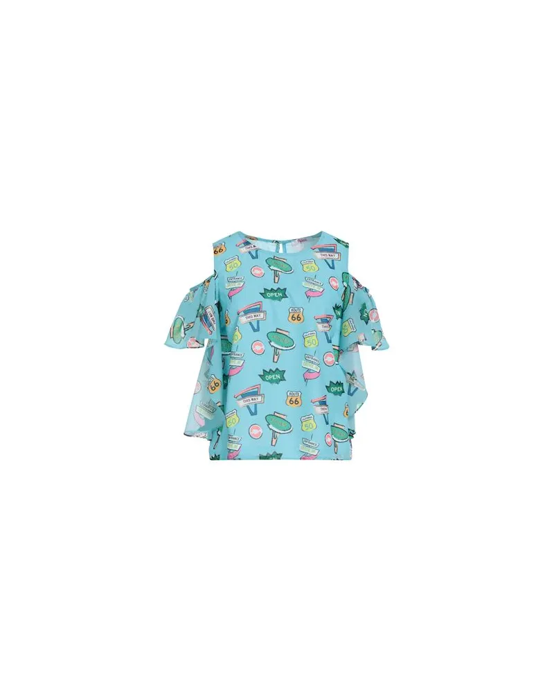 Blumarine TOPS - Topsauf YOOX.COM Himmelblau
