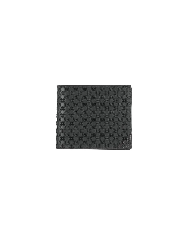 Emporio Armani Kleinlederwaren - Brieftaschenauf YOOX.COM Dunkelgrün