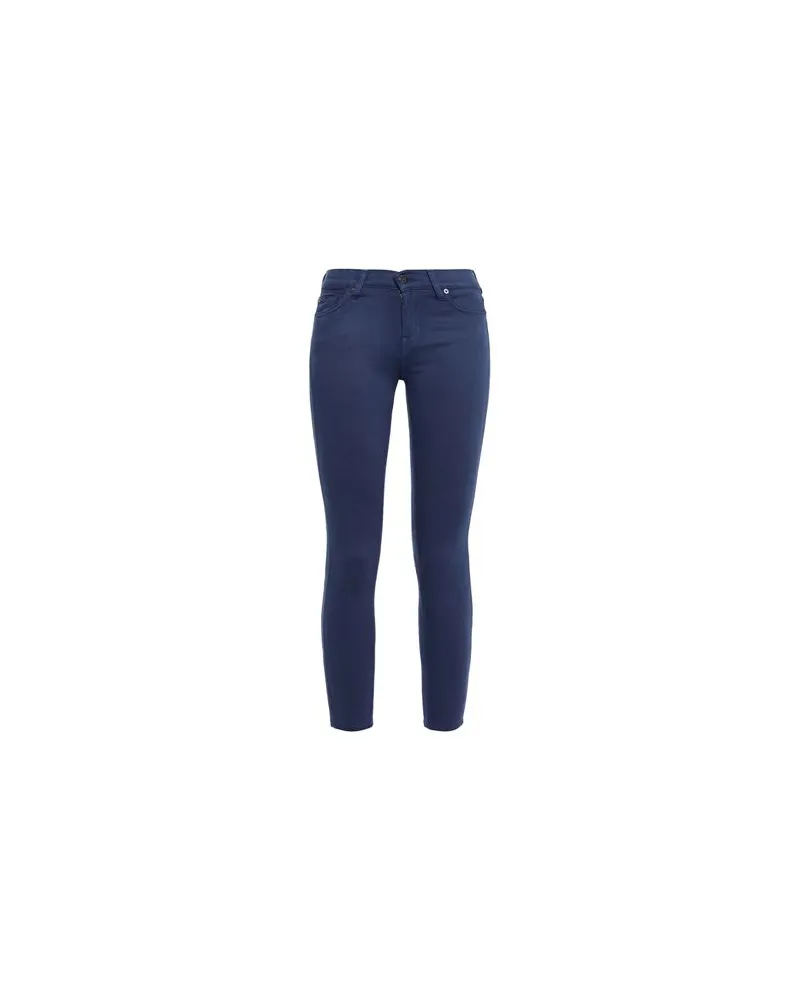 7 for all mankind HOSEN & RÖCKE - Hosenauf YOOX.COM Nachtblau