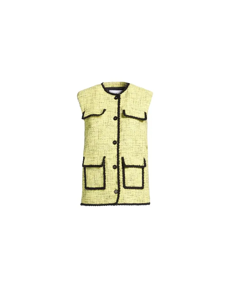 MSGM JACKEN & MÄNTEL - Westenauf YOOX.COM Gelb
