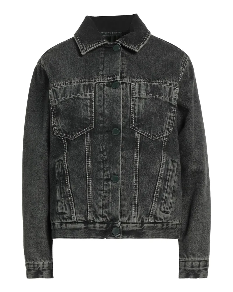 Trussardi Jeansjacke/-mantel Schwarz