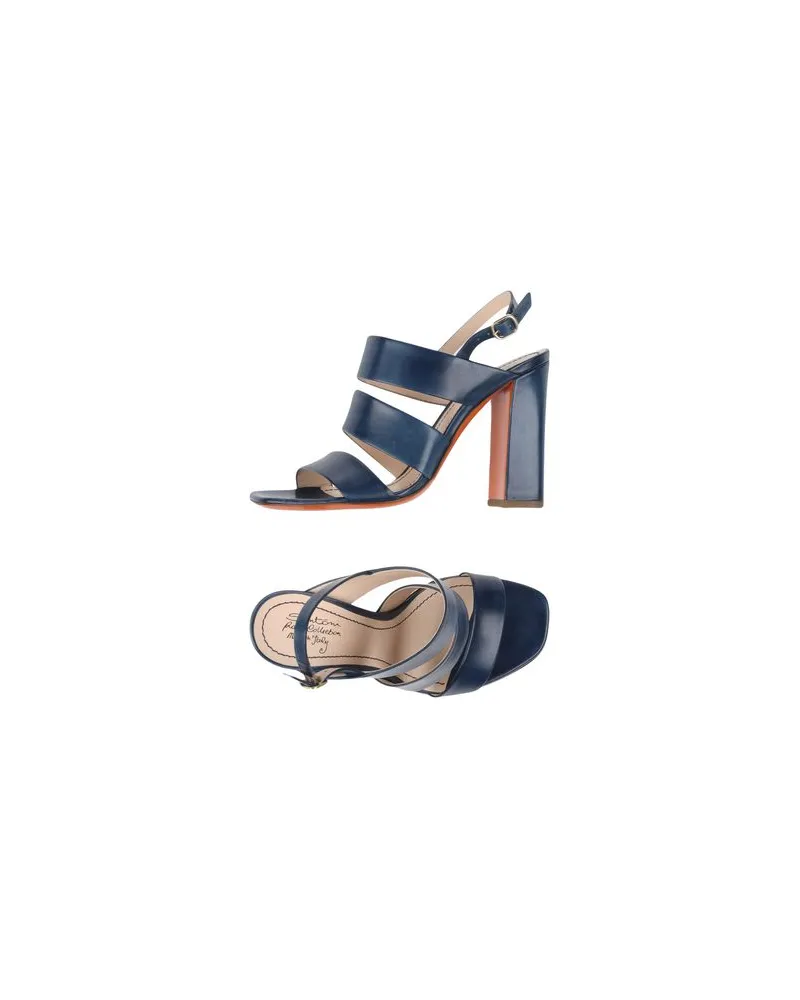 Santoni SCHUHE - Sandalenauf YOOX.COM Nachtblau